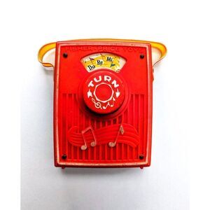 Vintage Fisher Price Music Box Pocket Radio 1969 Do Re Me